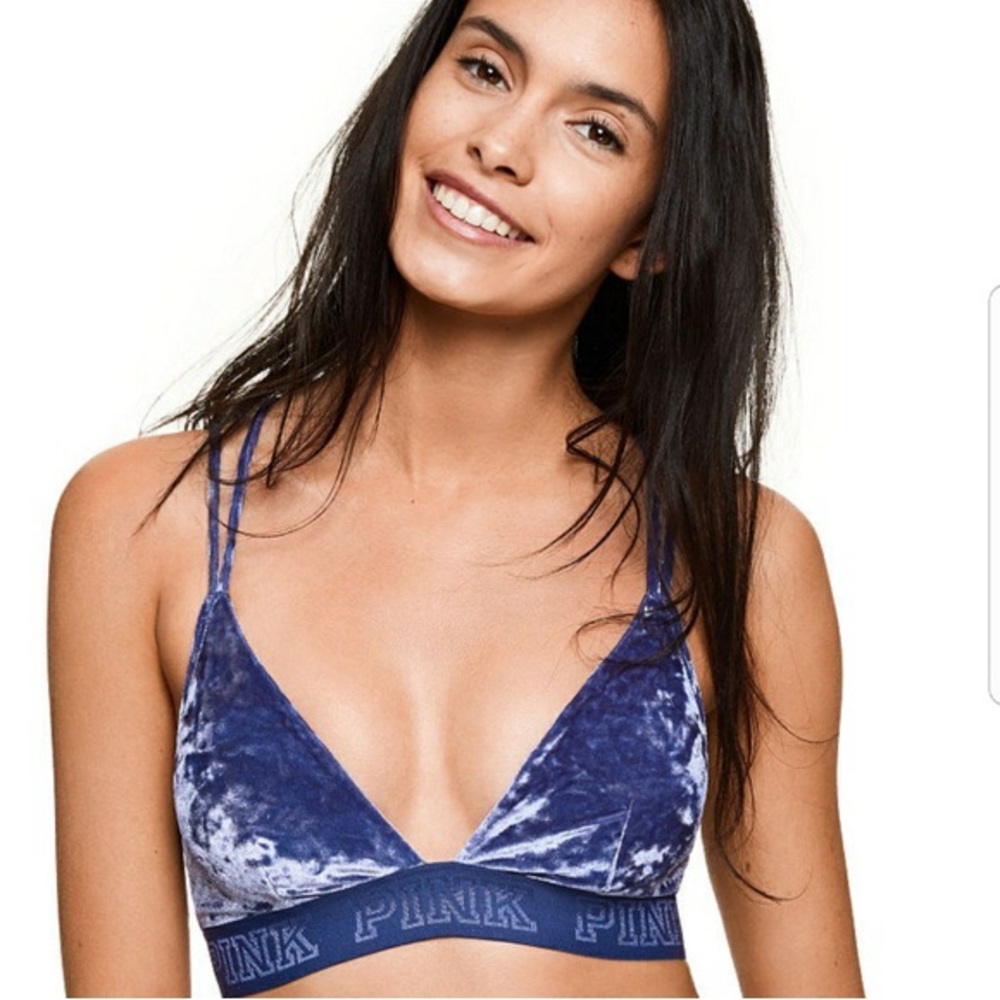 Victorias Secret PINK velvet bralette